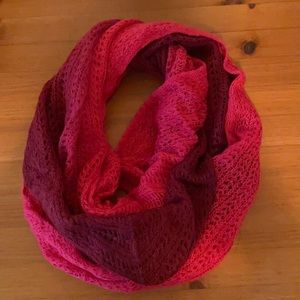 Pink & deep red Infinity scarf from Urban